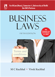 Business Laws (For BCom (Hons.), 1st Semester, University of Delhi)