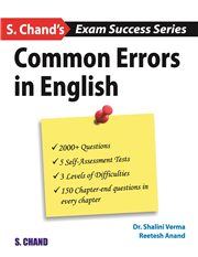COMMON ERRORS IN ENGLISH
