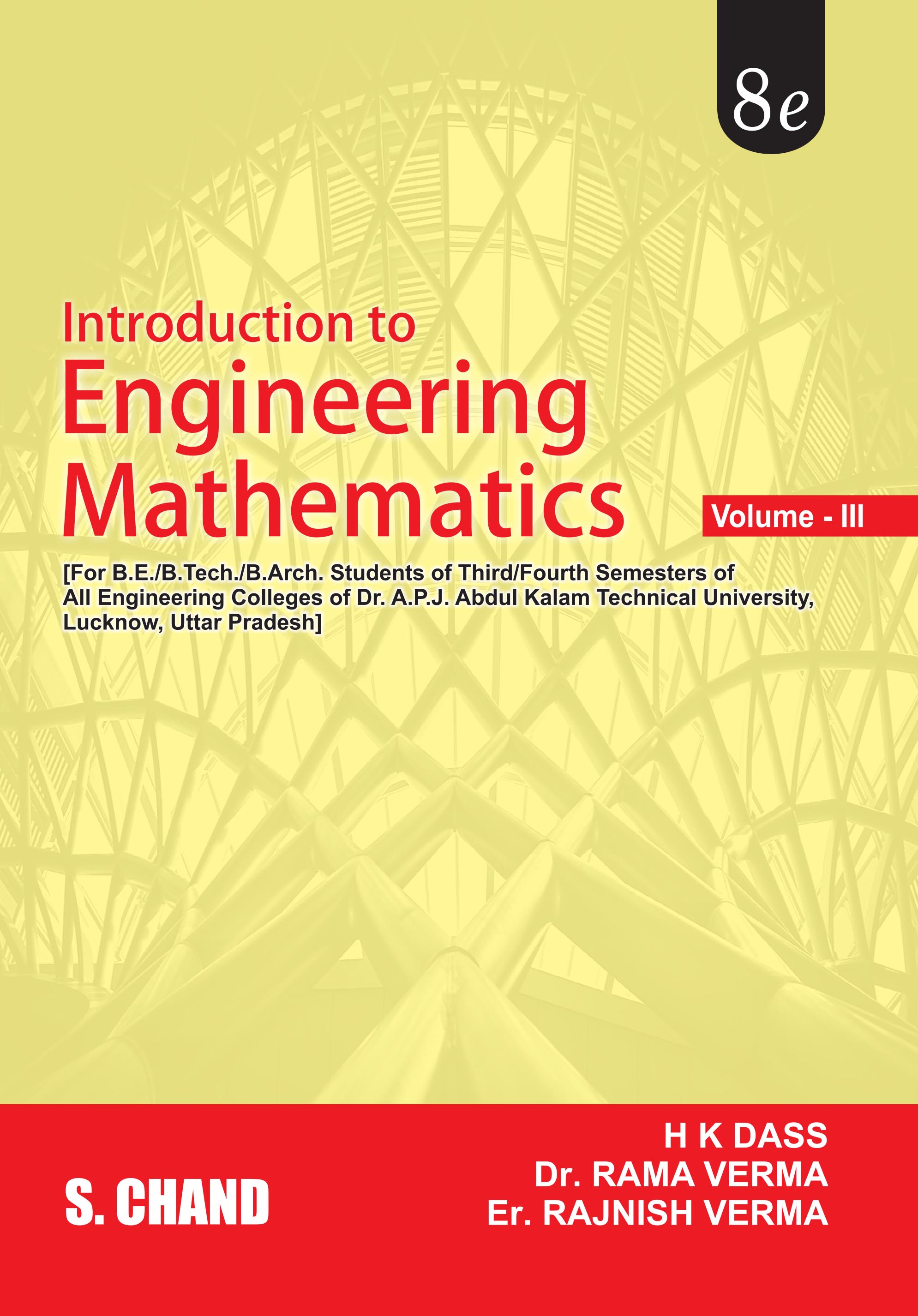 Introduction to Engineering Mathematics Volume-III (For APJAKTU, Lucknow)