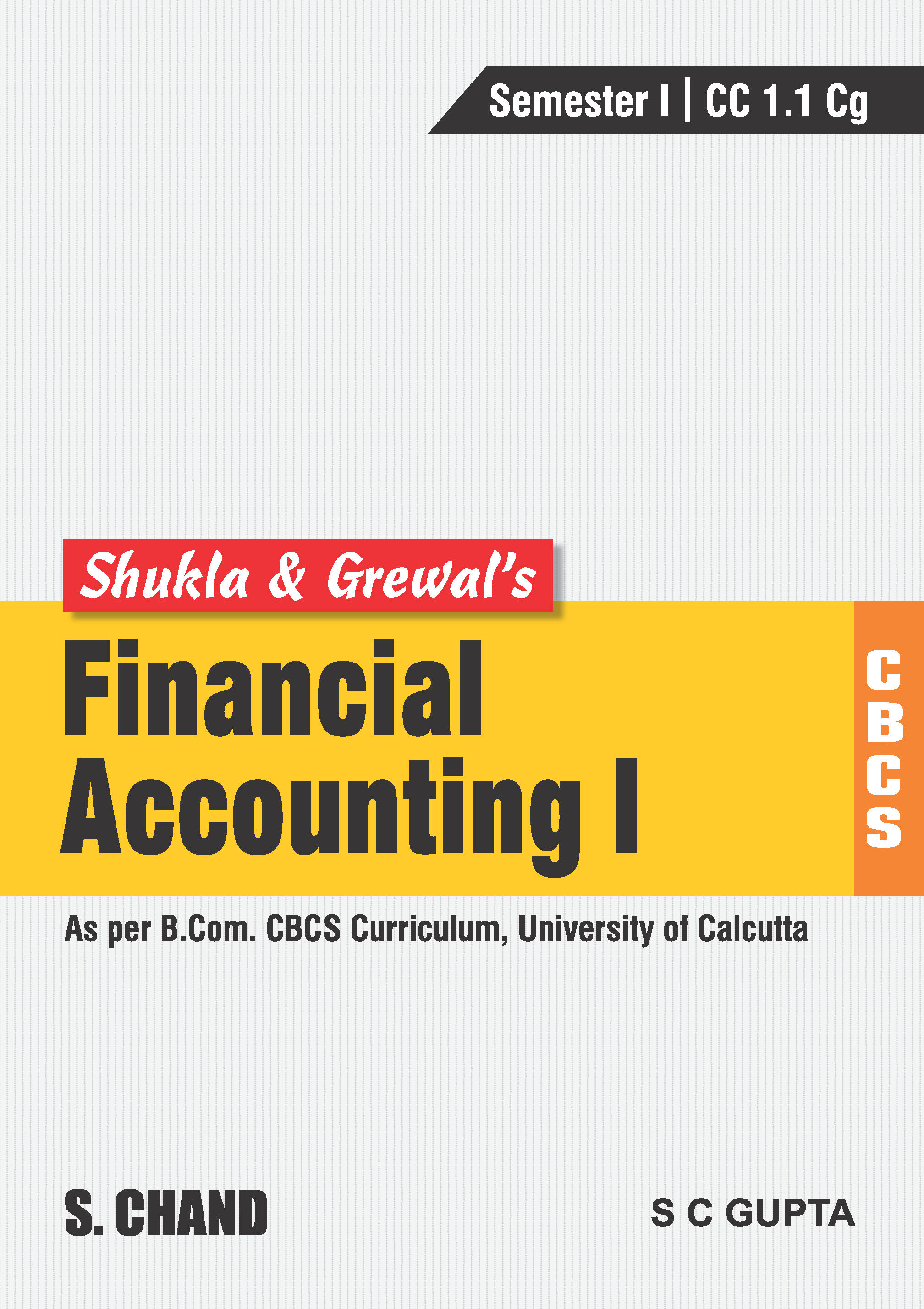 Financial Accounting I [CBCS CU]