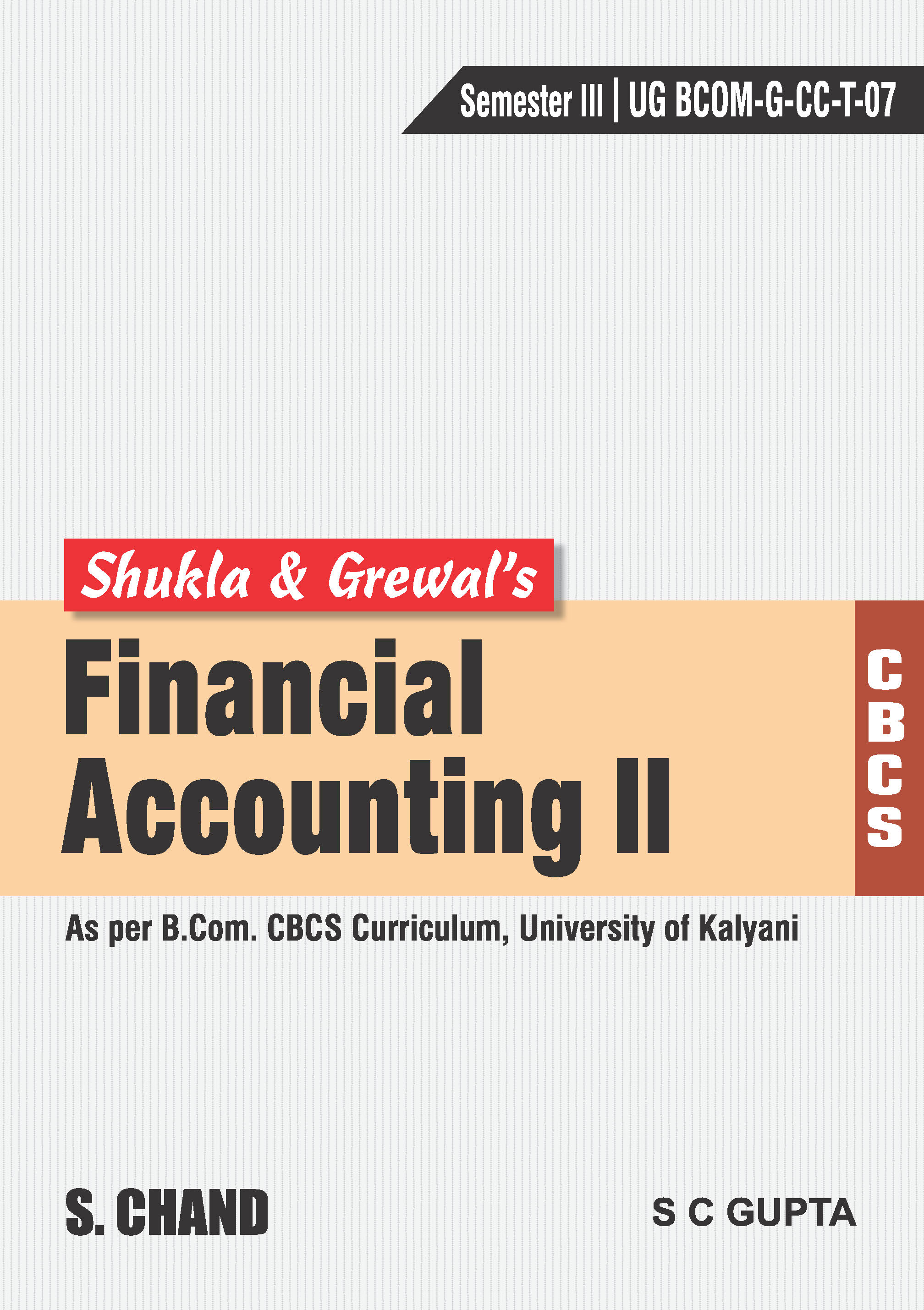 Financial Accounting II [CBCS KYI]