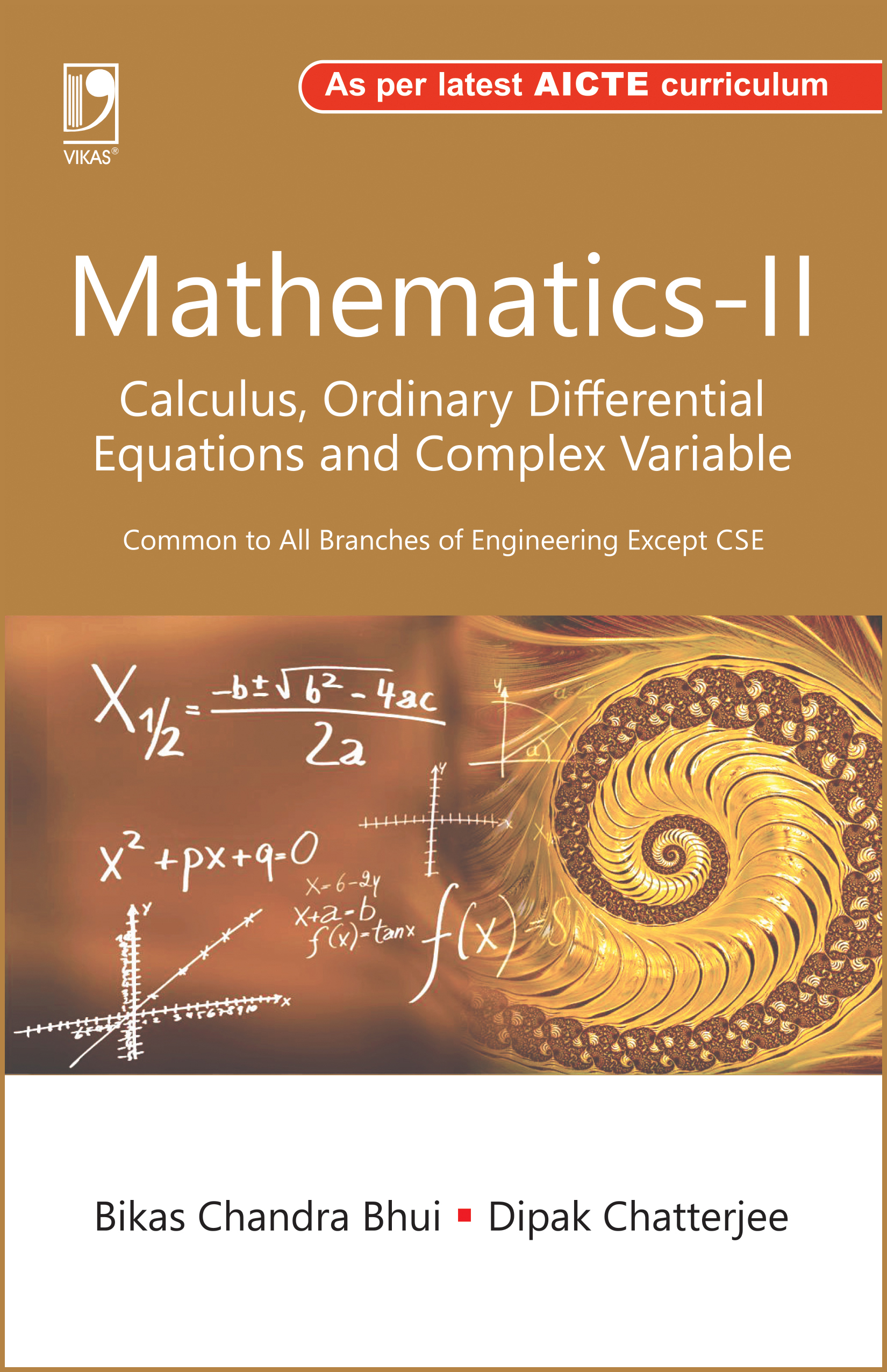 Mathematics-II (Calculus, Ordinary Differential Equations and Complex Variable) (As per AICTE)