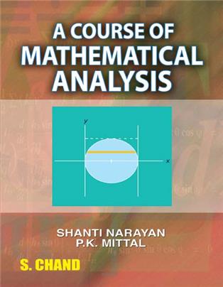 A Course of Mathematical Analysis