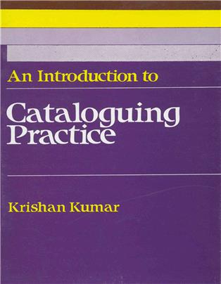An Introduction to Cataloguing Practice