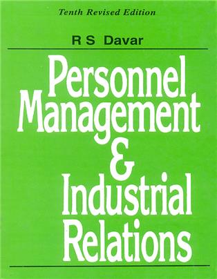 Personnel Management and Industrial Relations