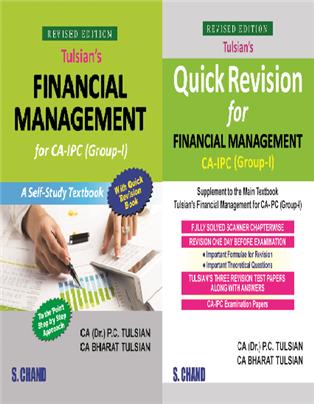 Tulsians Financial Managemet For CA-PCC/IPCC (Combo)