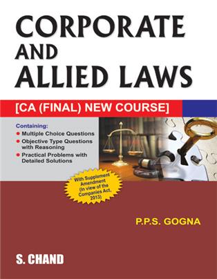 Corporate and Allied Laws (For CA Final)