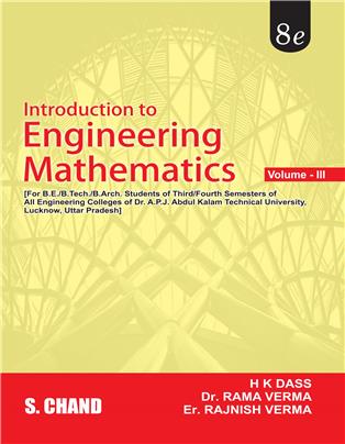 Introduction to Engineering Mathematics Volume-III (For APJAKTU, Lucknow)