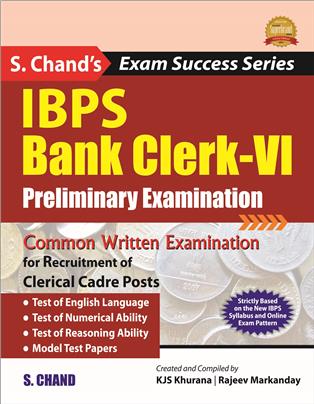 IBPS BANK CLERK-VI PRELIMINARY EXAMINATION