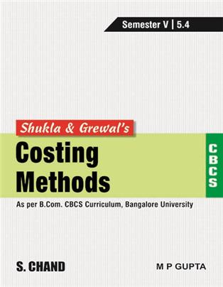Costing Methods [CBCS BLRU]