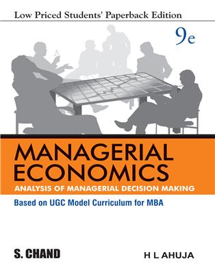 Managerial Economics: Analysis of Managerial Decision Making (LPSPE)
