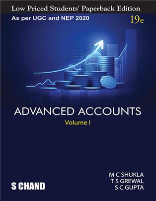 ADVANCED ACCOUNTS VOLUME I, 19/e (LPSPE)