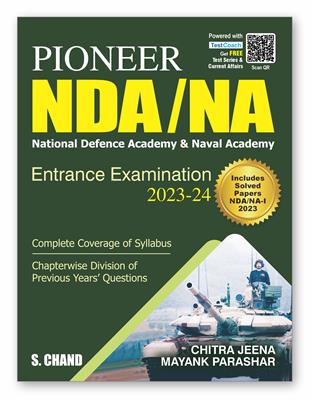 PIONEER NDA/NA Entrance Examination 2023-24 | Includes Solved Papers NDA/NA - I 2023