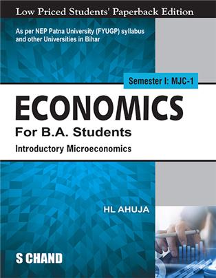 Economic For B.A. Students Semester I: MJC-1 | Introductory Microeconomics - NEP 2020 Bihar Universities