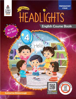 S Chand's Headlights Class 4 English Course Book