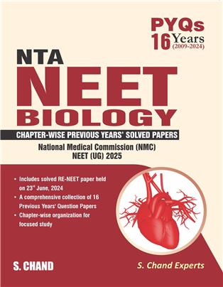 PYQs 16 Years (2009-2024) NTA NEET Biology: As per the New Syllabus 2025
