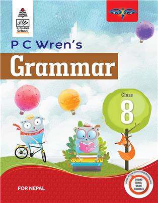 P C Wren’s Grammar for Class 8 for Nepal