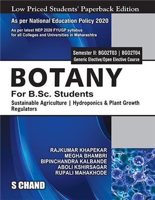 Botany For B.Sc. Students Semester II | Sustainable Agriculture | Hydroponics & Plant Growth Regulators - NEP 2020 Maharashtra