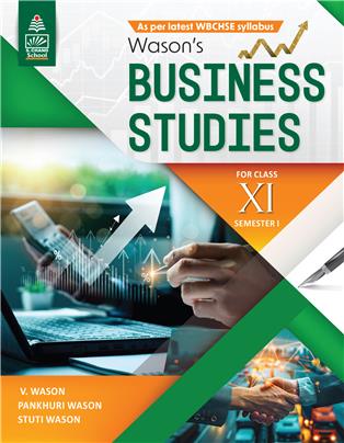 Wason's Business Studies Class 11 (WB HSE) Semester 1