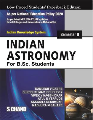 Indian Astronomy For B.Sc. Students Semester II - NEP 2020 Maharashtra | Indian Knowledge System