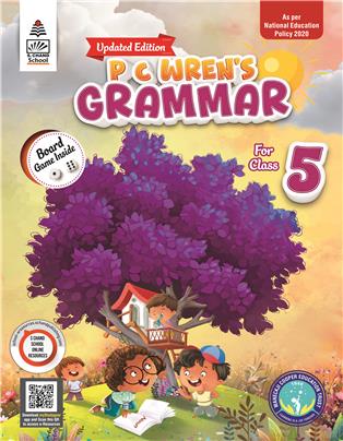 Updated Edition P C Wren’s Grammar for Class 5 with Board game