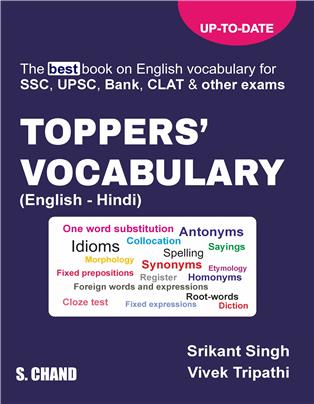 Toppers Vocabulary (English-Hindi) : The best book on English Vocabulary for SSC, UPSC, Bank, CLAT & Other Exams