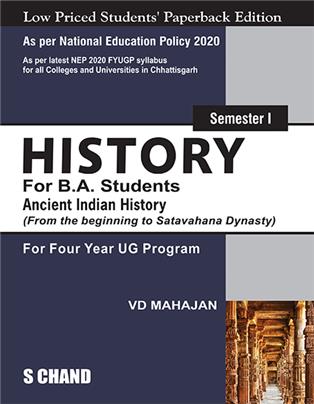 History for BA Students Semester I | Ancient Indian History – NEP 2020 Chhattisgarh