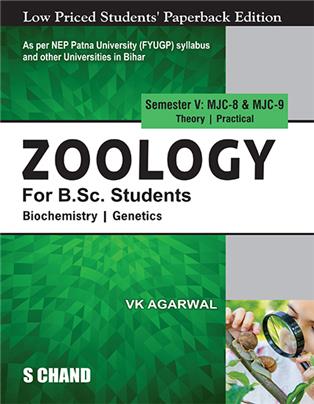 Zoology for B.Sc. Students Semester V: MJC-8 & MJC-9 | Biochemistry | Genetics - NEP 2020 Bihar
