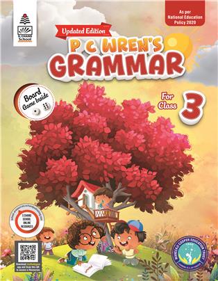 Updated Edition P C Wren’s Grammar for Class 3 with Board game