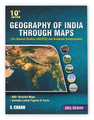 Geography of India Through Maps (10e)