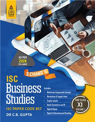 S. Chand's ISC Business Studies  for Class XI Volume 1
