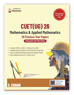 CUET (UG) 2026 Mathematics & Applied Mathematics : 20 PYP Previous Year ...