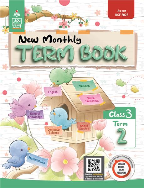 New Monthly Term Book Class 3 Term 2 | S.Chand Publishing
