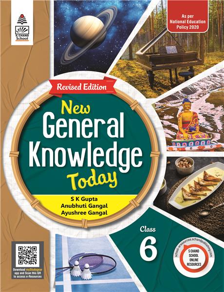 New General Knowledge Today Coursebook class 6 | S.Chand Publishing