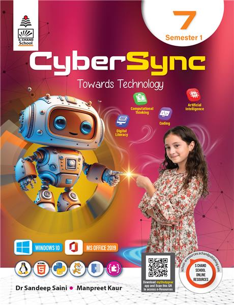 CyberSync—Towards Technology 7 Semester 1 | S.Chand Publishing