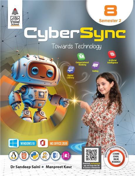 CyberSync—Towards Technology 8 Semester 2 | S.Chand Publishing
