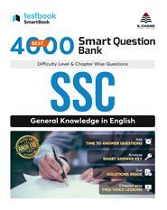 Best 4000 Smart Question Bank SSC General Knowledge in English, 1/e 