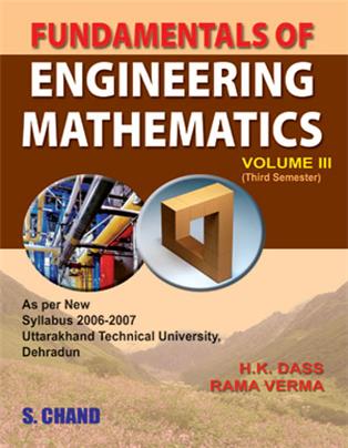 Fundamentals of Engineering Mathematics Vol-III (Uttrakhand)