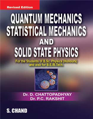 Quantum Mech,Statistical Mech,& Solid State
