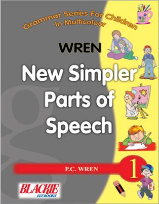 New Simpler Parts Of Speech Book -1