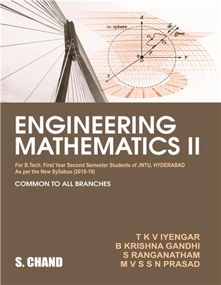 Engineering Mathematics - II: for B.Tech. First Year (Second Semester) Students of JNTU Hyderabad.