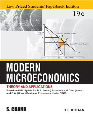 MODERN MICROECONOMICS: THEORY AND APPLICATIONS, 19/e 