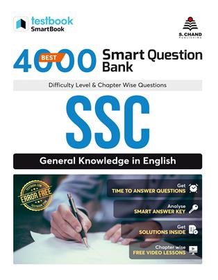 Best 4000 Smart Question Bank SSC General Knowledge in English