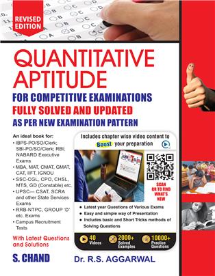 Quantitative Aptitude for Competitive Examinations: (Fully Revised Video Edition) 2022