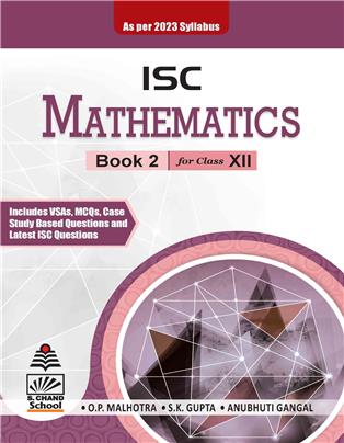 ISC Mathematics Class-XII