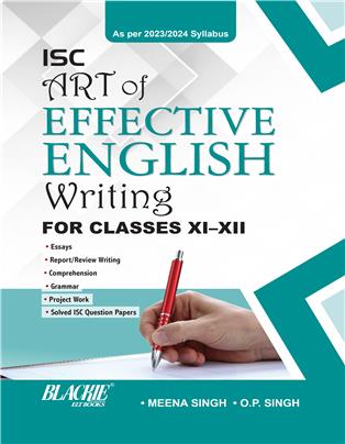 ISC Art of Effective English Writing XI-XII