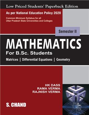 Mathematics for B.Sc. Students Semester II (NEP-UP)-LPSPE