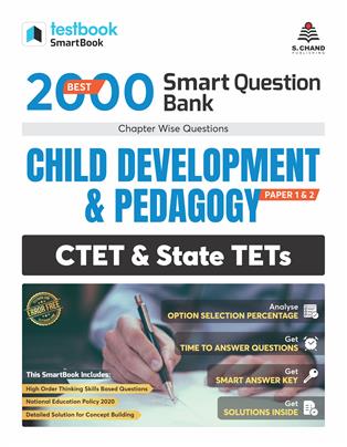 Best 2000 Smart Question Bank Child Development & Pedagogy: CTET & State TETs (English), 1/e 
