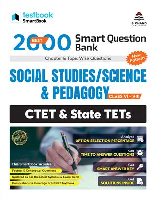 Best 2000 Smart Question Bank Social Studies/Science & Pedagogy Class VI-VII: CTET & State TETs