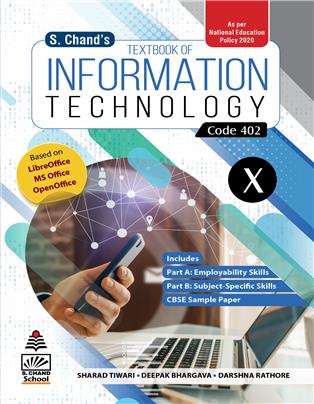S. Chand's Textbook of Information Technology Class X